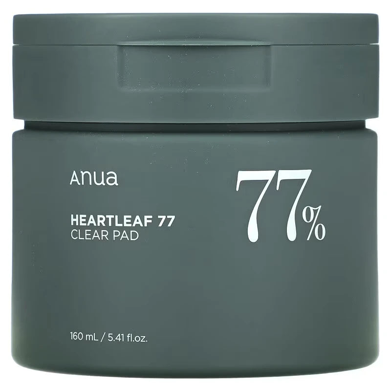 Heartleaf 77% Clear Toner Pads 160ml - Anua