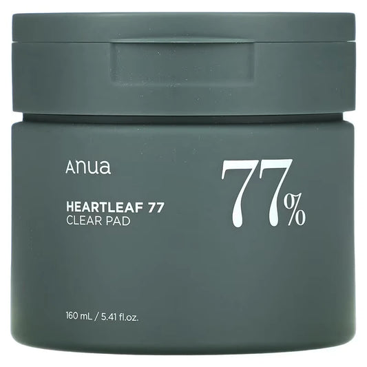 Heartleaf 77% Clear Toner Pads 160ml - Anua