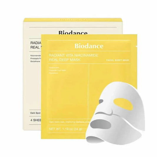 Radiant Vita Niacinamide Real Deep Mask - Biodance