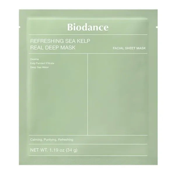 Refreshing Sea Kelp Real Deep Mask - Biodance